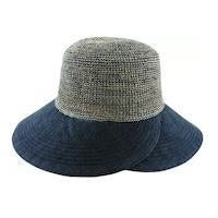 Load image into Gallery viewer, Crochet Raffia Dianne w 100% Hemp Brim