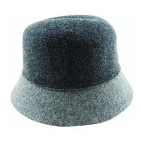 Load image into Gallery viewer, Wool Blend Two Tone Cloche