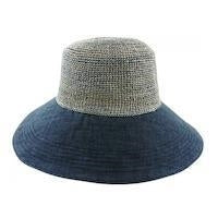 Load image into Gallery viewer, Crochet Raffia Dianne w 100% Hemp Brim