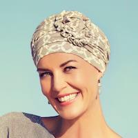 Lotus Turban Print