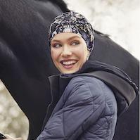 Lotus Turban Print